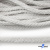 Шнур плетеный d-6 мм круглый, 70% хлопок 30% полиэстер, уп.90+/-1 м, цв.1076-белый - купить в Коврове. Цена: 588 руб.