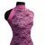 Кружевное полотно стрейч XD-WINE, 100 гр/м2, шир.150см, цвет розовый - купить в Коврове. Цена 1 851.10 руб.