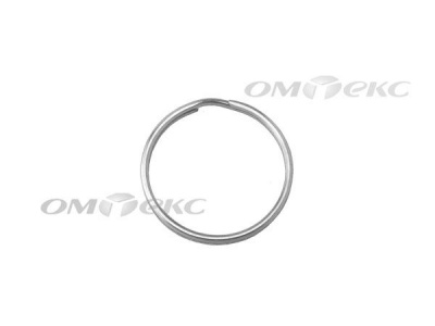 Кольцо металлическое d-20 мм, цв.-никель - купить в Коврове. Цена: 3.19 руб.