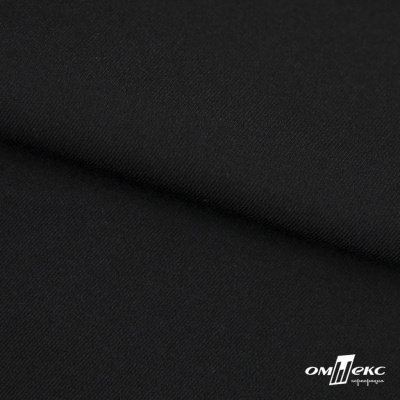 Ткань костюмная "Матте" 80% P, 16% R, 4% S, 170 г/м2, шир.150 см, цв-черный #1 - купить в Коврове. Цена 372.90 руб.