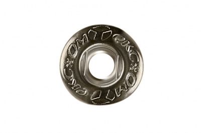 Кнопка металлическая "Альфа" с пружиной, 15 мм (уп. 720+/-20 шт), цвет никель - купить в Коврове. Цена: 1 466.73 руб.