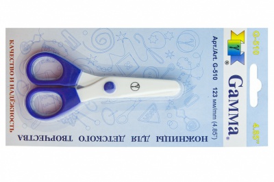 Ножницы G-510 детские 123 мм - купить в Коврове. Цена: 137.45 руб.