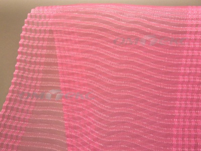 Лента капроновая "Гофре", шир. 110 мм/уп. 50 м, цвет розовый - купить в Коврове. Цена: 35.60 руб.