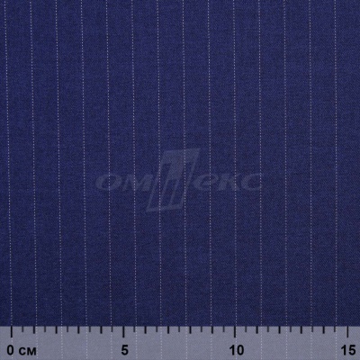 Костюмная ткань "Жаклин", 188 гр/м2, шир. 150 см, цвет тёмно-синий - купить в Коврове. Цена 426.49 руб.