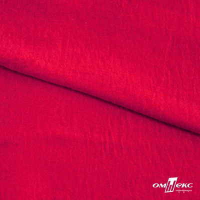 Ткань плательная Муар, 100% полиэстер,165 (+/-5) гр/м2, шир. 150 см, цв. Красный - купить в Коврове. Цена 215.65 руб.