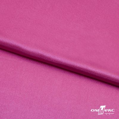 Поли креп-сатин 17-2627, 125 (+/-5) гр/м2, шир.150см, цвет розовый - купить в Коврове. Цена 155.57 руб.