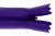Молния потайная Т3 866, 20 см, капрон, цвет фиолетовый - купить в Коврове. Цена: 5.27 руб.