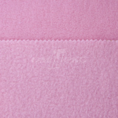 Флис окрашенный 15-2215, 250 гр/м2, шир.150 см, цвет светло-розовый - купить в Коврове. Цена 580.31 руб.