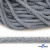 Шнур плетеный d-6 мм круглый, 70% хлопок 30% полиэстер, уп.90+/-1 м, цв.1086-голубой - купить в Коврове. Цена: 588 руб.