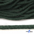 Шнур плетеный d-6 мм, 70% хлопок 30% полиэстер, уп.90+/-1 м, цв.1083-тём.зелёный - купить в Коврове. Цена: 588 руб.