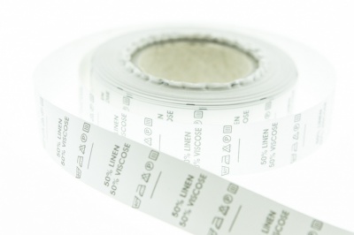 Состав и уход за тк. Linen 50%  Viscose 50%  1000шт - купить в Коврове. Цена: 476.84 руб.