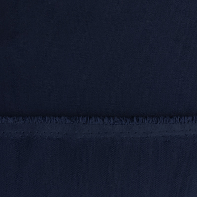 Костюмная ткань "Элис", 220 гр/м2, шир.150 см, цвет т.синий - купить в Коврове. Цена 308 руб.