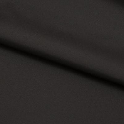 Курточная ткань Дюэл Middle (дюспо), WR PU Milky, Black/Чёрный 80г/м2, шир. 150 см - купить в Коврове. Цена 123.45 руб.