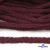 Шнур плетеный d-6 мм круглый, 70% хлопок 30% полиэстер, уп.90+/-1 м, цв.1070-бордовый - купить в Коврове. Цена: 588 руб.
