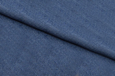 Ткань джинсовая №96, 160 гр/м2, шир.148см, цвет голубой - купить в Коврове. Цена 350.42 руб.