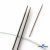 Спицы для вязания металлические d-2.5 мм круговые на тросике 53 см - купить в Коврове. Цена: 53.90 руб.