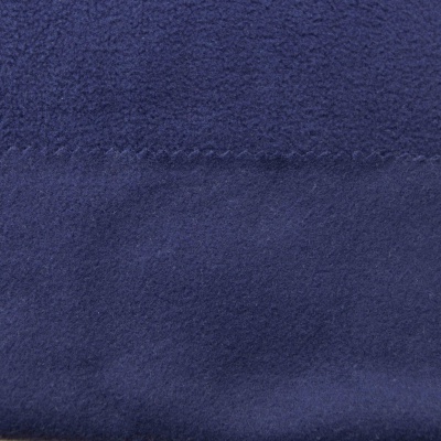 Флис DTY 19-3920, 180 г/м2, шир. 150 см, цвет т.синий - купить в Коврове. Цена 646.04 руб.