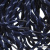 Шнурки #107-19, круглые 130 см, двухцветные цв.тём.синий/белый - купить в Коврове. Цена: 22.14 руб.