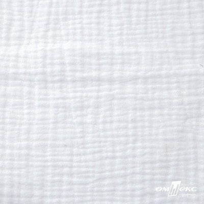 Ткань Муслин, 100% хлопок, 125 гр/м2, шир. 140 см #201 цв.(2)-белый - купить в Коврове. Цена 464.97 руб.