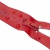 Молния водонепроницаемая PVC Т-7, 90 см, разъемная, цвет (820) красный - купить в Коврове. Цена: 61.81 руб.