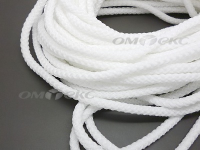 Шнур 1с35 4 мм крупное плетение 200 м белый - купить в Коврове. Цена: 1.10 руб.