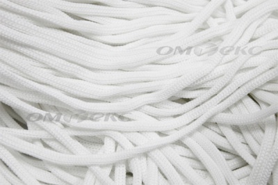 Шнур Т-02 (4с2) мелкое плетение 4мм 100 м белый - купить в Коврове. Цена: 2.50 руб.