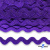 Тесьма вьюнчик 0381-0050, 5 мм/упак.33+/-1м, цвет 9530-фиолетовый - купить в Коврове. Цена: 107.26 руб.