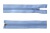 Спиральная молния Т5 351, 75 см, автомат, цвет св.голубой - купить в Коврове. Цена: 16.28 руб.