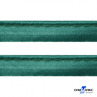 Кант атласный 140, шир. 12 мм (в упак. 65,8 м), цвет т.зелёный - купить в Коврове. Цена: 239.58 руб.