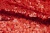 Сетка с пайетками №18, 188 гр/м2, шир.130см, цвет красный - купить в Коврове. Цена 371 руб.