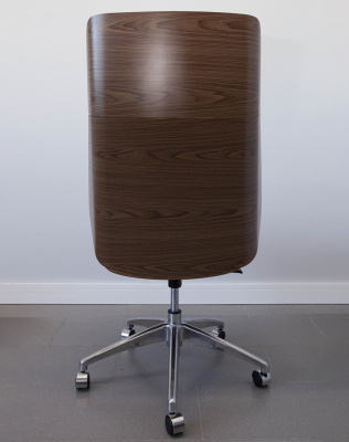 Кресло из натуральной кожи, каркас дерево арт. FX-BC06 - купить в Коврове. Цена 34 820.52 руб.