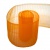 Лента капроновая "Гофре", шир. 110 мм/уп. 50 м, цвет оранжевый - купить в Коврове. Цена: 26.93 руб.