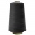 Швейные нитки (армированные) 28S/2, нам. 2 500 м, цвет чёрный - купить в Коврове. Цена: 139.91 руб.