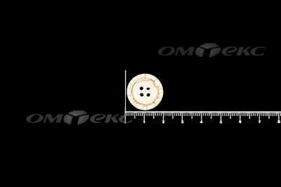 Пуговица деревянная круглая №33 (18мм) - купить в Коврове. Цена: 2.55 руб.