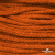 Шнур плетеный d-6 мм, 70% хлопок 30% полиэстер, уп.90+/-1 м, цв.1066-апельсин - купить в Коврове. Цена: 588 руб.