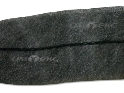 WS7225-прокладочная лента усиленная швом для подгиба 30мм-графит (50м) - купить в Коврове. Цена: 16.80 руб.
