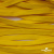 Шнур плетеный (плоский) d-12 мм, (уп.90+/-1м), 100% полиэстер, цв.269 - жёлтый - купить в Коврове. Цена: 8.71 руб.