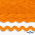 Тесьма вьюнчик 0381-0080, 8 мм/упак.33+/-1м, цвет 9511-оранжевый - купить в Коврове. Цена: 107.26 руб.