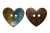 Деревянные украшения для рукоделия пуговицы "Кокос" #1 - купить в Коврове. Цена: 55.18 руб.