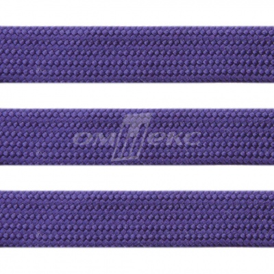 Шнур 15мм плоский (100+/-1м) №10 фиолетовый - купить в Коврове. Цена: 10.21 руб.