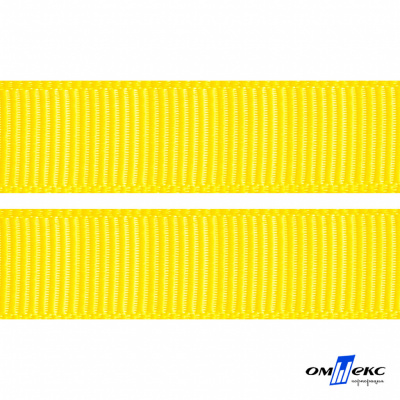 Репсовая лента 020, шир. 25 мм/уп. 50+/-1 м, цвет жёлтый - купить в Коврове. Цена: 298.75 руб.