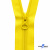 Спиральная молния Т5 131, 60 см, автомат, цвет жёлтый - купить в Коврове. Цена: 14.21 руб.
