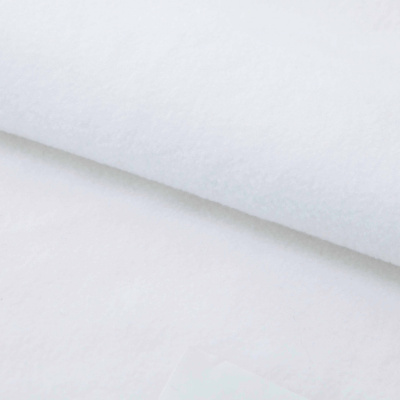 Флис DTY 240 г/м2, White/белый, 150 см (2,77м/кг) - купить в Коврове. Цена 640.46 руб.