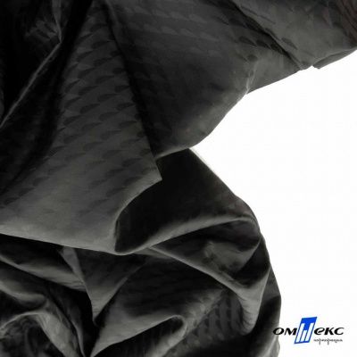 Ткань подкладочная Жаккард PV2416932, 93г/м2, 145 см,черный - купить в Коврове. Цена 241.46 руб.