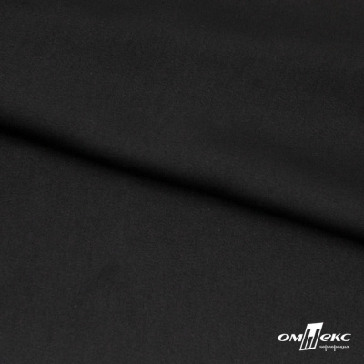 Ткань плательная Габриэль 100% полиэстер,140 (+/-10) гр/м2, шир. 150 см, цв. черный BLACK - купить в Коврове. Цена 248.37 руб.