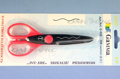 Ножницы G-502 детские 165 мм - купить в Коврове. Цена: 292.21 руб.
