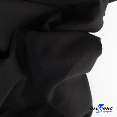 Ткань костюмная "Фабио" 80% P, 16% R, 4% S, 245 г/м2, шир.150 см, цв-черный #1 - купить в Коврове. Цена 470.17 руб.