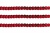 Пайетки "ОмТекс" на нитях, SILVER-BASE, 6 мм С / упак.73+/-1м, цв. 3 - красный - купить в Коврове. Цена: 468.37 руб.