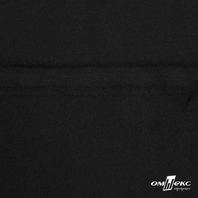 Ткань костюмная "Матте" 80% P, 16% R, 4% S, 170 г/м2, шир.150 см, цв-черный #1 - купить в Коврове. Цена 376.70 руб.
