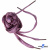 Шнурки #107-01, плоские 130 см, цв.розовый металлик - купить в Коврове. Цена: 35.45 руб.